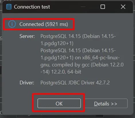 DBeaver - Create Connection to Remote DB - 03